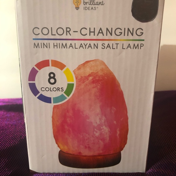 Brilliant Ideas Other Colorchanging Mini Himalayan Salt Lamp Poshmark